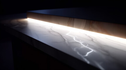 A close-up shot of a garden pathway featuring polished stone tiles