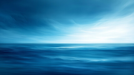 Obraz premium Abstract blue background banner with copy space