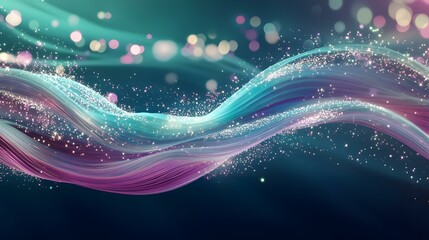 Holographic rainbow background of purple-pink turquoise blue color
