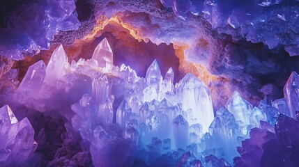Mystical underground kingdom of crystalline cobalt formations, ethereal cave lighting, fantasy environment, intricate mineral structures, magical atmosphere, stylized illustration
