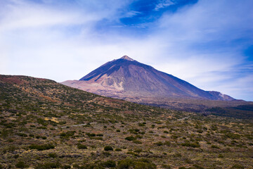 Fototapeta premium El Teide Volcano, Mount Teide, Teide National Park, Tenerife, Canary Island, Spain