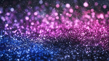 dynamic grainy gradient abstract background with vibrant purple, blue, pink and black tones creating modern noisy texture for banner or cover design