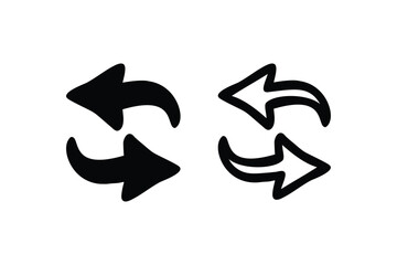 Recycle icon set. Recycle symbol icon vector. set of recycling icons. recycle logo symbol illustration