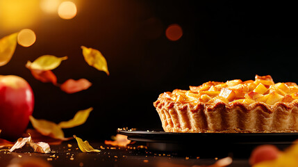 f1b0 , Apple pie, Classic homemade dessert