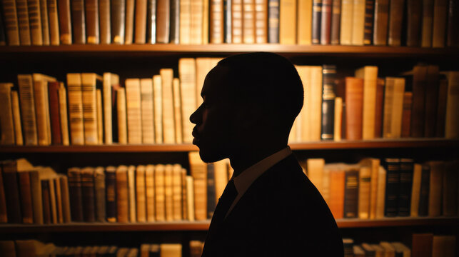 Bold artwork celebrating knowledge for Black History Month