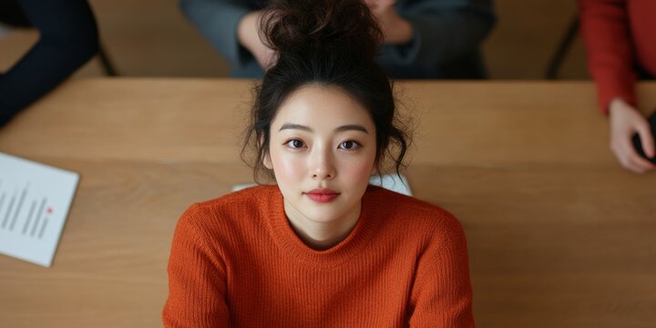 Young Professionals Collaborating in Modern Co-Working Space