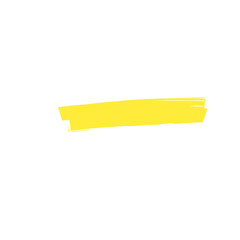 Highlight Marker Yellow Strokes