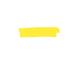 Highlight Marker Yellow Strokes