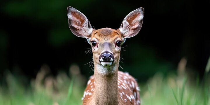 deer in nature