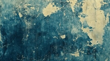 Obraz premium vintage grunge paper texture with aged stains, scratches, and weathered surface details, perfect for antique and retro design backgrounds and overlays