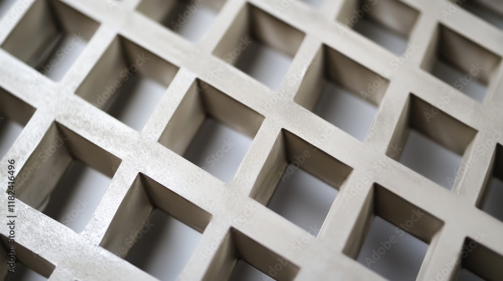Poster minimalist lattice patterns in architectural design indoor setting contemporary art abstract view ge