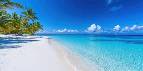 Naklejka premium american flag on beach