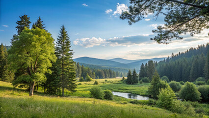 Obraz premium Pictures of beautiful landscapes