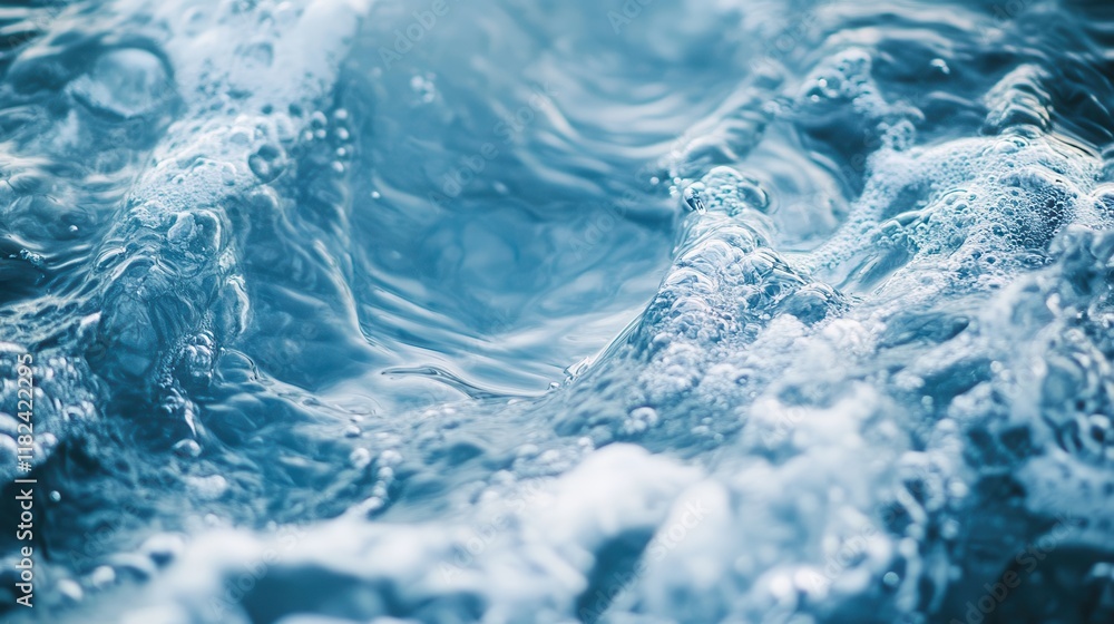 Poster dynamic water patterns nature abstract backgrounds clean and smooth environment close-up minimalisti