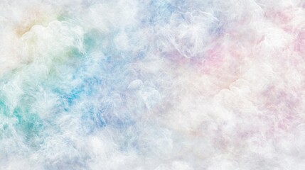 Obraz premium Pastel Cloud Dream, Soft, Whimsical AI Generated Background