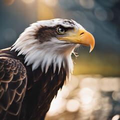Obraz premium Eagle Closeup