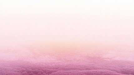 Misty Pink Mountain Range Sunrise Landscape