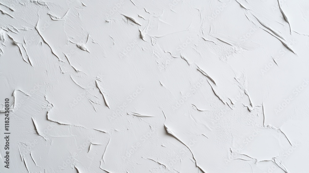 Poster minimalistic white textured patterns studio space creative design subtle lighting close-up view mode