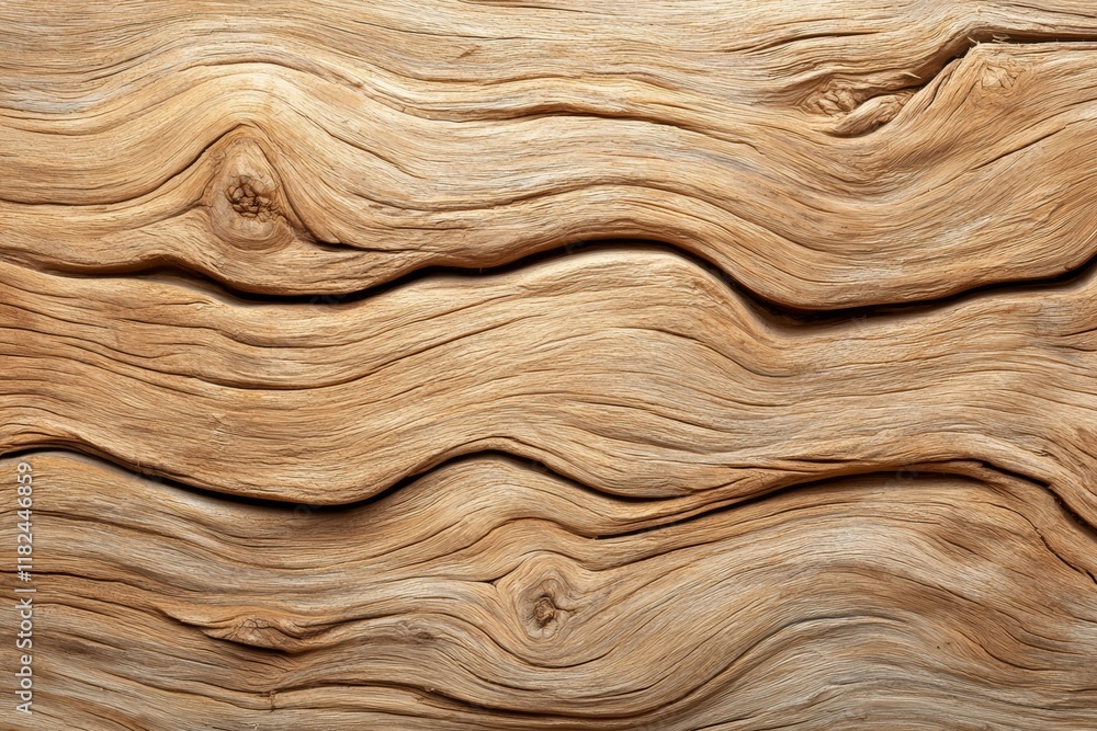 Poster the image is of a wooden surface with a wavy pattern