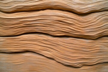 Wooden surface with a wavy texture