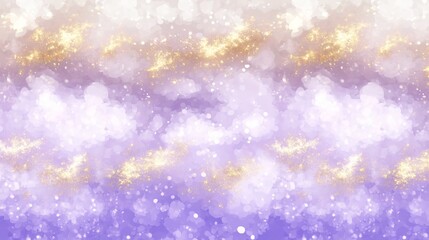 Obraz premium Lavender Purple Gold Glitter Abstract Background