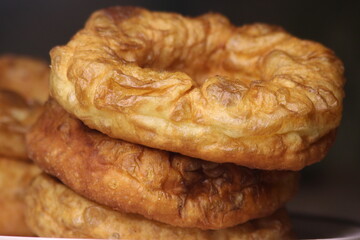 Sfenj Close Up, Moroccan Doughnuts