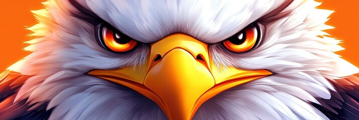 Obraz premium 3D animation eagle 