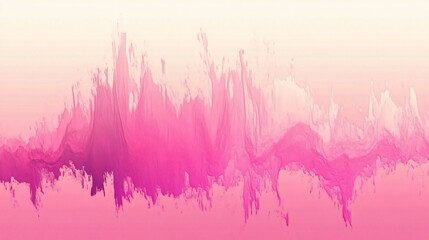 Abstract Pink Digital Art Painting Background