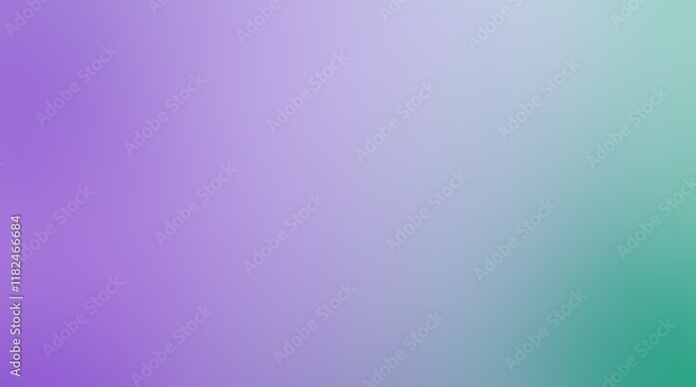 Poster purple and green gradient background creating soft and dreamy atmosphere