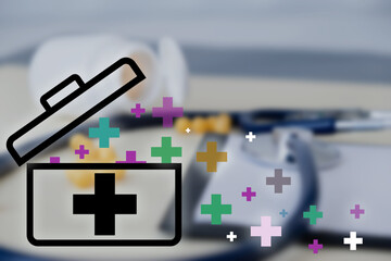 Medical services and vaccination for patients set