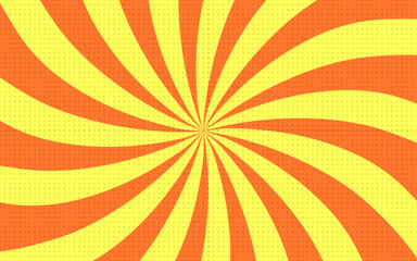 Colorful groovy background sunburst retro style vintage vector abstract backgrounds product advertisement shoping graphic