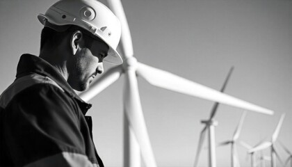 Naklejka premium Engineer of power plants