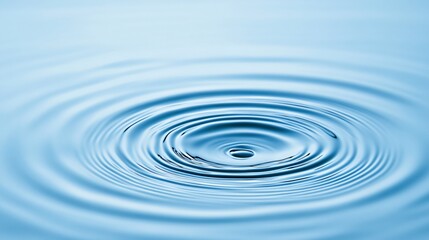 Stunning Water Droplet Ripples Abstract Background