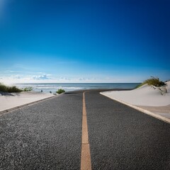 road to the sea