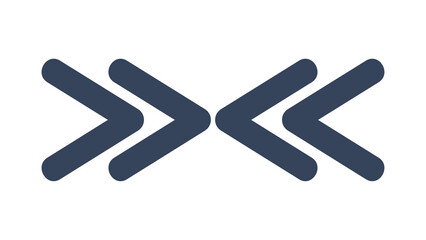 Stylish arrow, transparent background