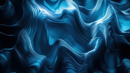 Reflective water patterns abstract design digital art high detail varied shades visual aesthetics