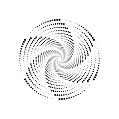 golden ration fibonacci pattern for logo icon background web graphic tattoo. vector illustration.