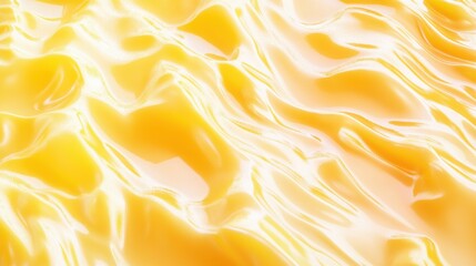 Obraz premium Dynamic aquatic ripple effects vibrant design high detail environment pastel yellow and coral sunlight distortions