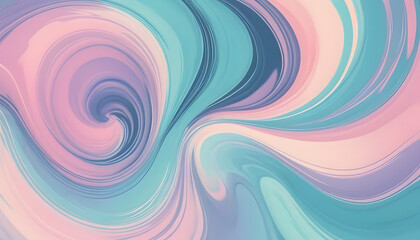 Obraz premium Abstract swirling pastel colors background.