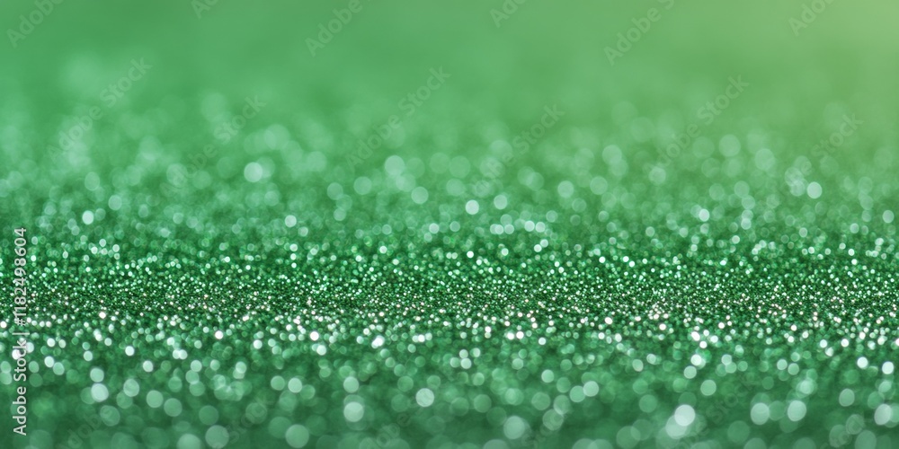 Aufkleber sparkling green glitter texture - abstract background for celtic themes