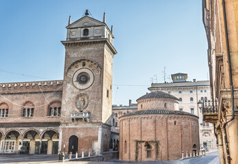 Rotonda of  San Lorenzo in Mantua, Italy