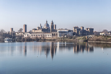 Daily landscape of Mantua, Italy