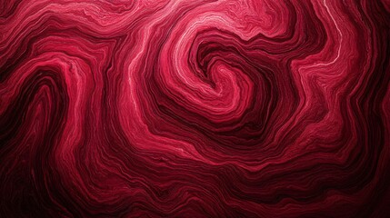 Fototapeta premium Abstract Crimson Swirl- Red Marble Texture Background