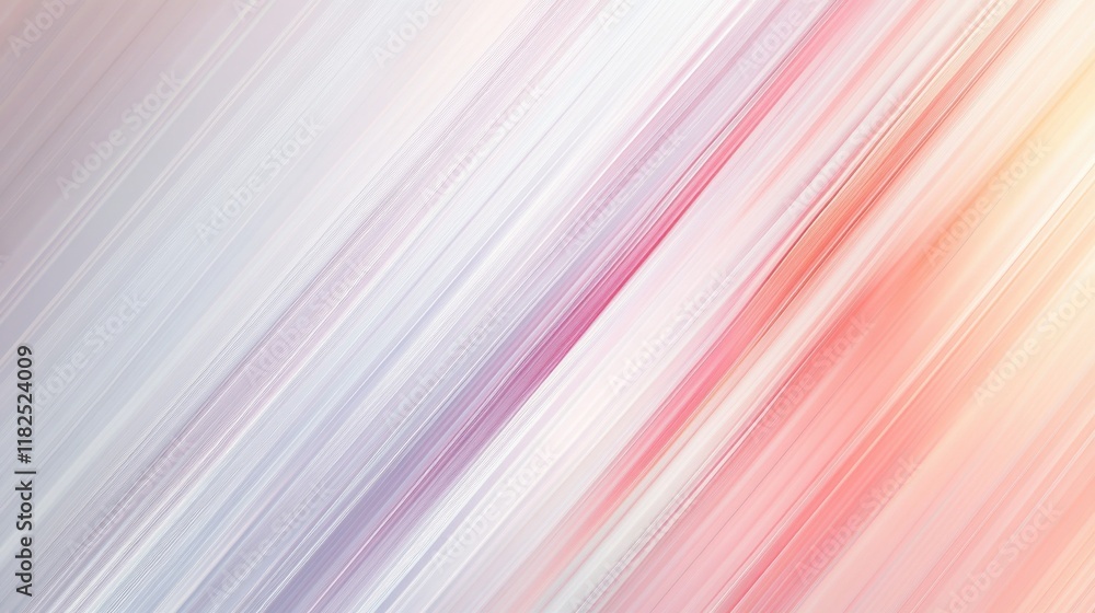 Poster minimalist design with smooth diagonal streaks and muted gradient background for modern aesthetics