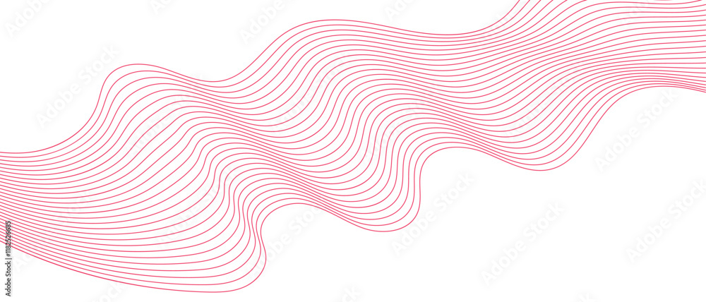 Poster pink abstract line background. abstract background with lines. red geometric shape. dynamic shapes c