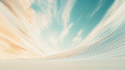 Dynamic sky aesthetic with white streaks digital art modern design gradient background abstract viewpoint