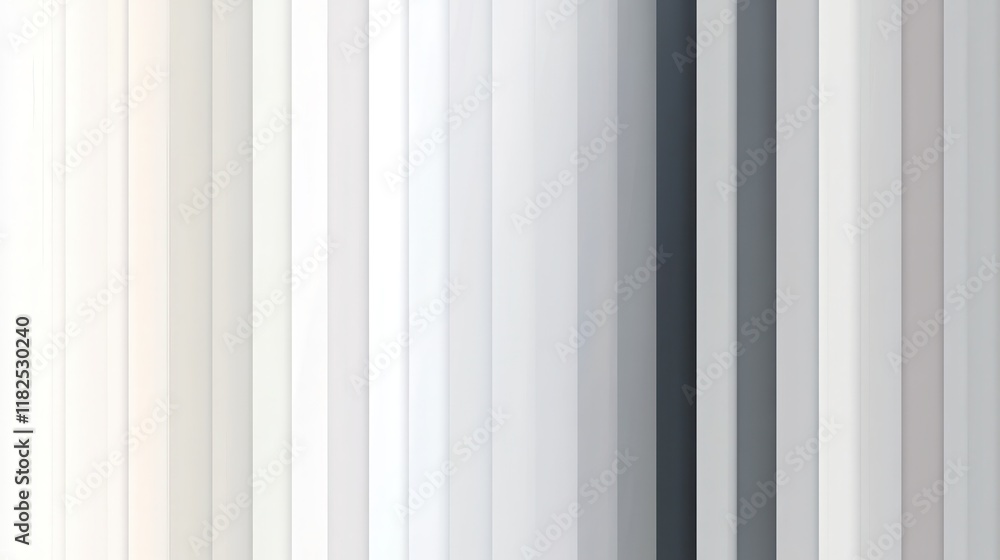 Poster elegant smooth white gradient design for web and print professional aesthetic minimalist style visua