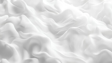 Obraz premium Dreamy soft cloudlike white background for creative projects seamless smooth texture ideal for designers artistic environment