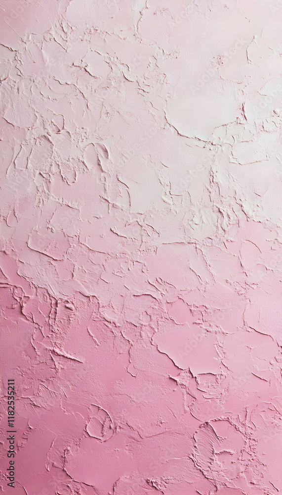 Poster light pink gradient background with a delicate texture -