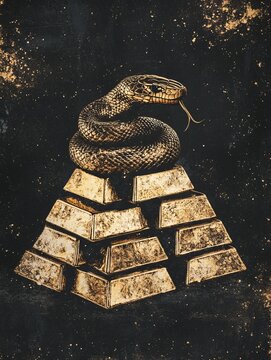 snake in the night